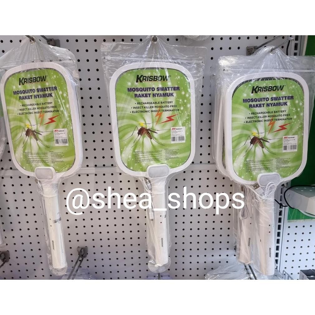 Raket Nyamuk Krisbow Mosquito Swatter Krisbow Pembasmi Nyamuk