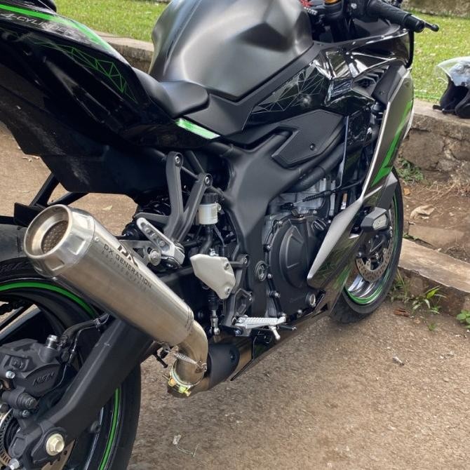 Knalpot Dx Pro Race slip on zx25r