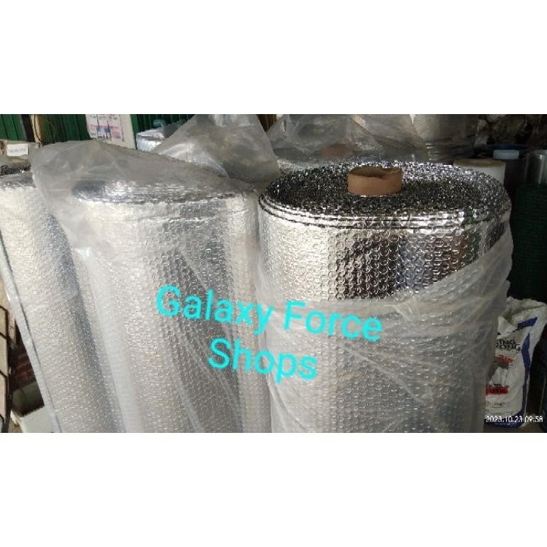 aluminium foil bubble peredam Panas insulasi atap