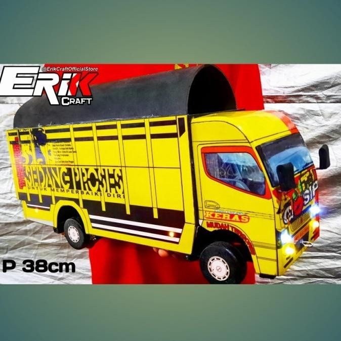 Miniatur Truk Oleng Full Lampu Led Miniatur Truck Oleng Mobil Mainan