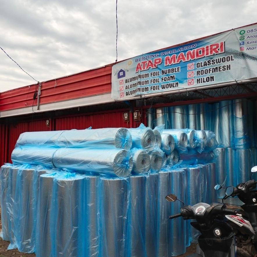 [Instan]Terlaris Alumunium Foil Bubble 4mm - Alumunium Foil Bubble - Alumunium Foil - Peredam Panas 