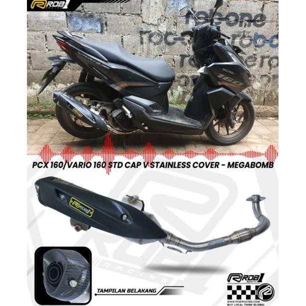Knalpot ROB1 Racing PCX 160/Vario 160 SS Original