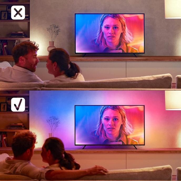 Murah Philips Hue Play Gradient Lightstrip Light Strip 55 65 75 Inch Sync