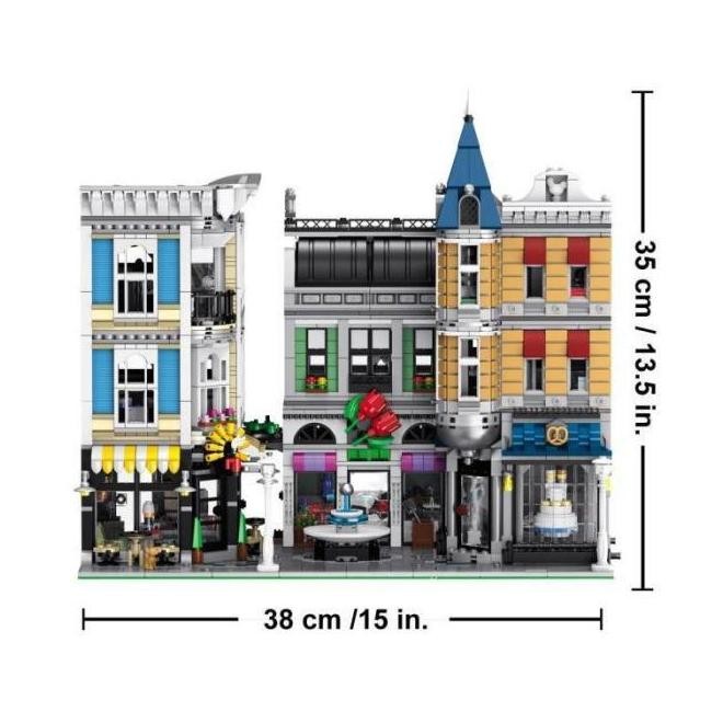 Assembly Square S7218 180159 15019 Lepin Modular Creator 10255 Brick