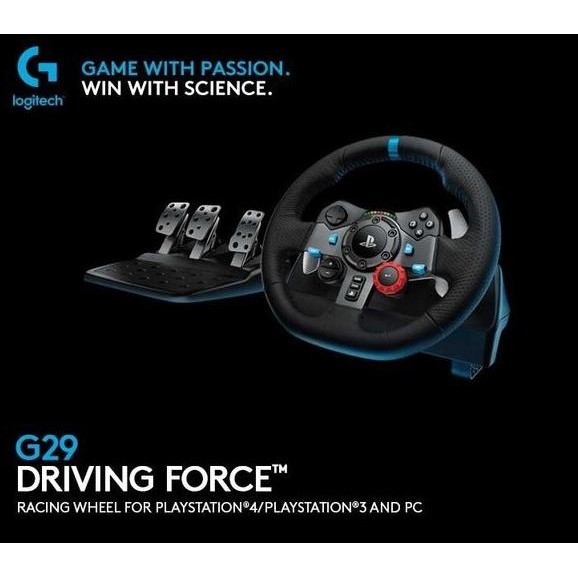 LOGITECH G29 Driving Force Wheel Game Racing Simulator PS4 PS5 PC