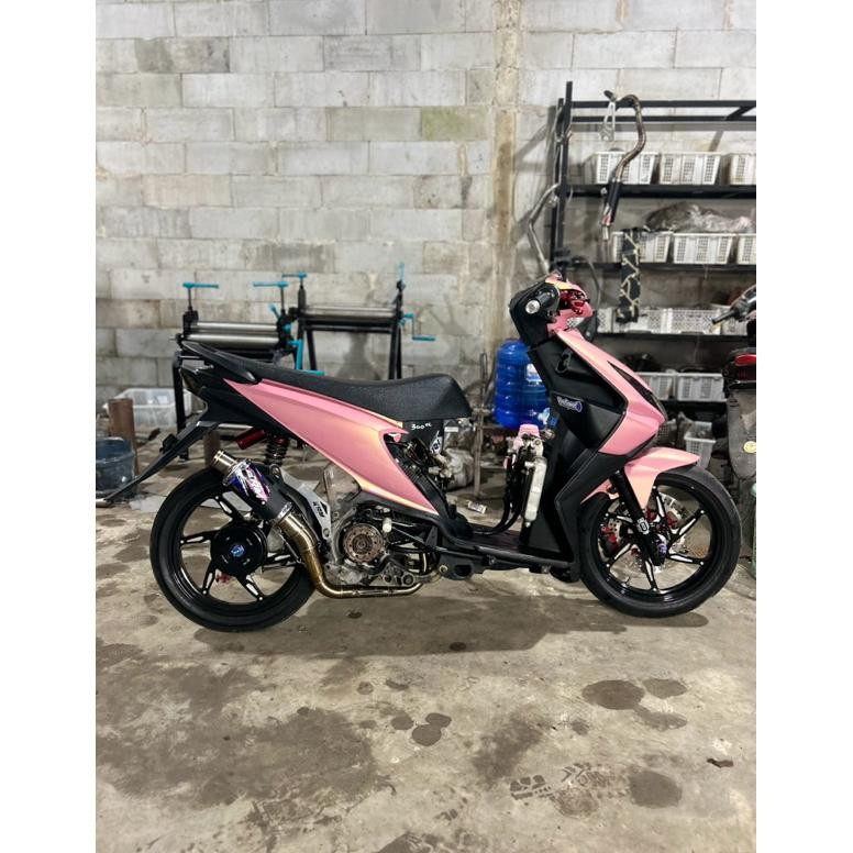 KNALPOT BEAT KARBU ROADRACE TIPE V4 ERM_KNALPOT