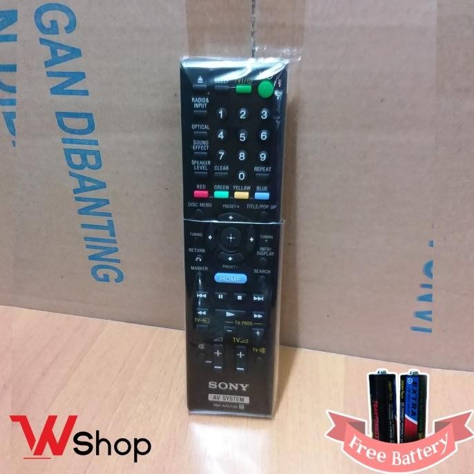 Sale Remot / Remote Home Theater / Dvd Receiver Sony - Original B