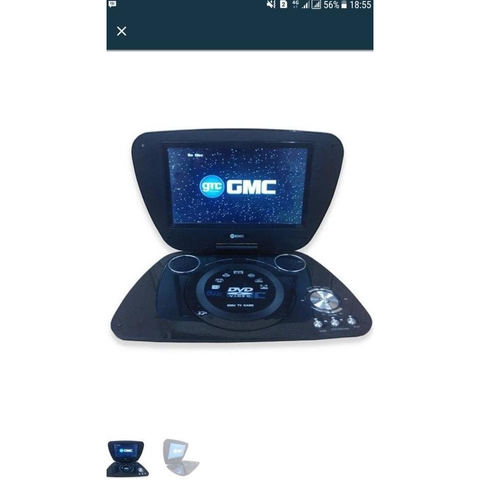 Promo Gmc Portable Tv Divx-808T