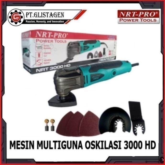 

Mesin Multiguna Oskilasi Multi Tools Cutter Oscilating Nrt Pro 3000 Hd Co