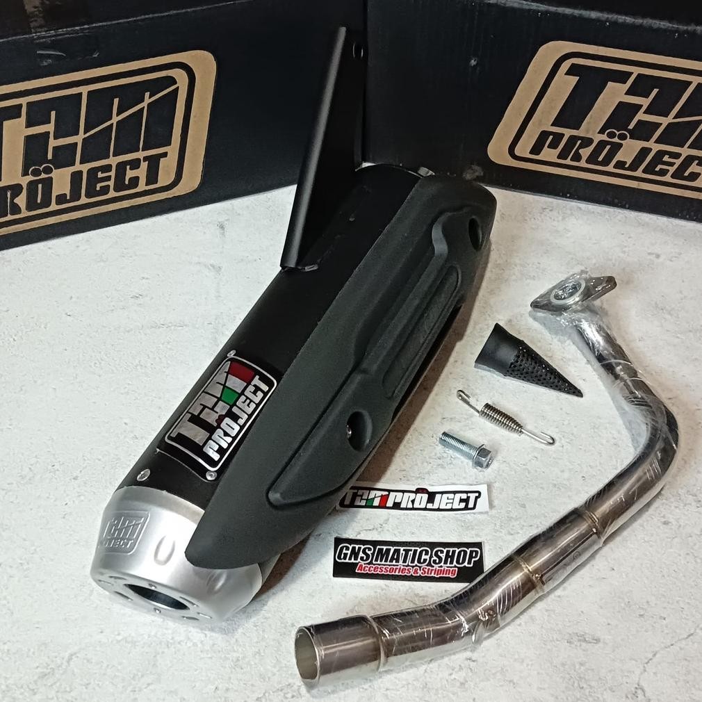 KNALPOT TZM RACING PROJECT GENIO / KNALPOT RACING TZM GENIO / KANLPOT TZM GENIO