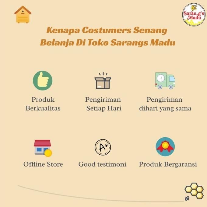 

Madu Sarang 500Gr Promo
