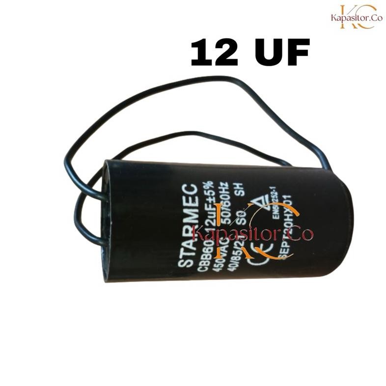 Kapasitor Mesin Cuci Polytron 1 Tabung cbb60 12uf | Kapasitor Mesin Cuci Polytron 1 Tabung cbb60 12u