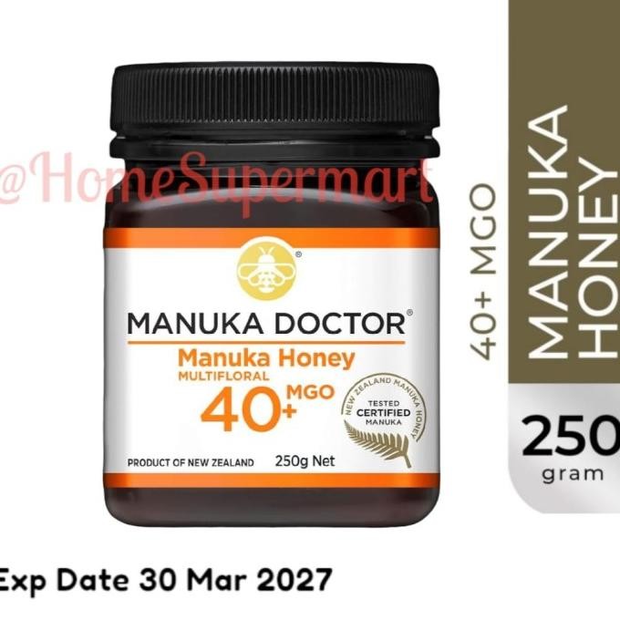 

Madu Manuka Doctor Honey Mgo 40+ 100+ 250+ 550+ 850+ 250Gr 500Gr Ready Best Seller