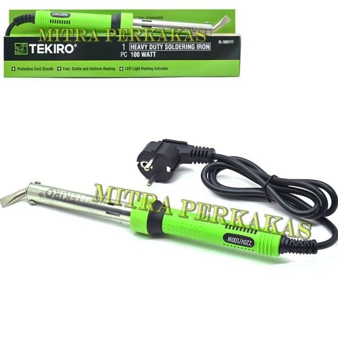 Tekiro Japan Alat Patri Listrik 100 Watt Heavy Duty Solder Iron 220 V - Asli