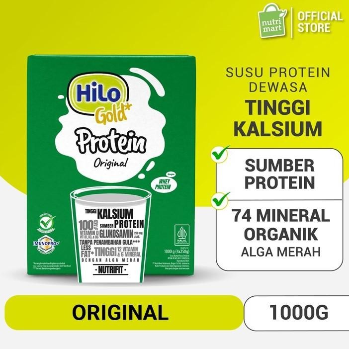 

Spesial/ Hilo Gold Original 1000 Gram - Susu Tinggi Kalsium Plain {Terbaru/Terlaris/Tergcor/Kekinian}