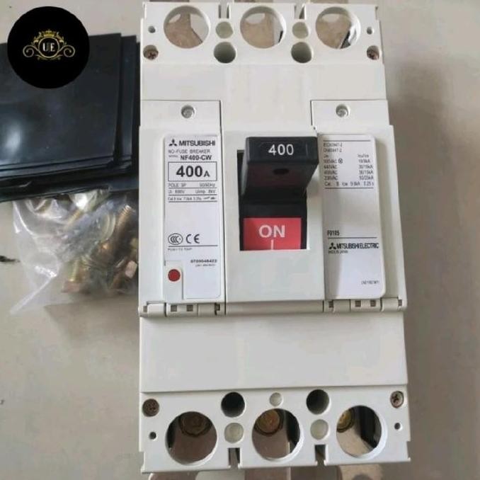 NFB MCCB breaker mitsubishi NF-400CW nf400-CW 400a 400 a