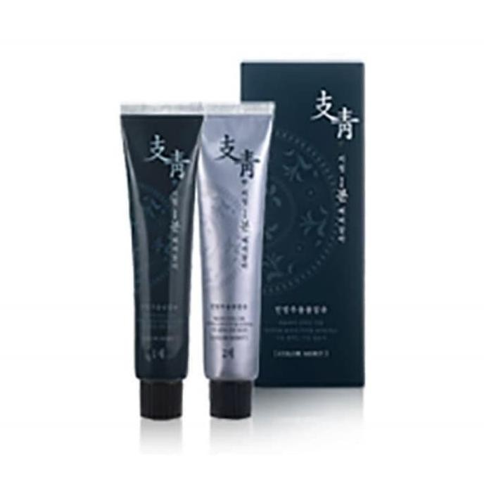 cat rambut Korea Ji Chung / pewarna Penutup Uban 1Menit Bebas Amonia