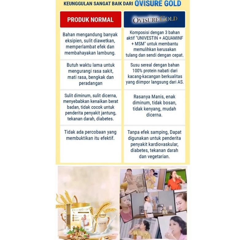 

Spesial/ Ovisure Gold Milk Susu Vitamin Tulang Dan Sendi Nyeri Otot Keram Kebas Atasi Asam Urat Nyeri Tulang Cegah Osteoporosis Osteoartritis {Terbaru/Terlaris/Tergcor/Kekinian}