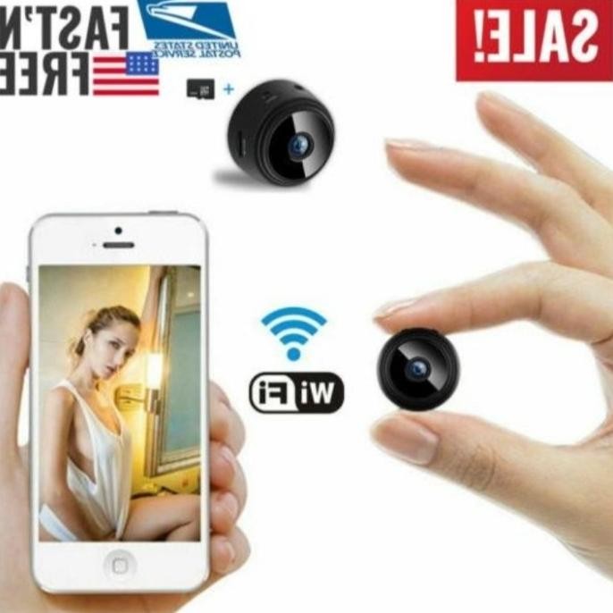 IP Cam A9 Mini Spy WiFi HD 8MP Smart CCTV Wireless Camera Pengintai [terbaik]