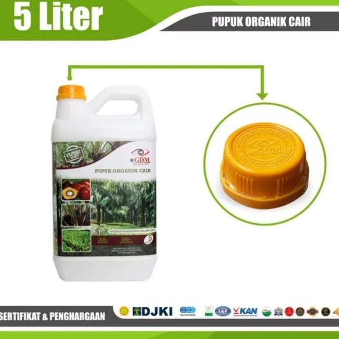 Pupuk Organik GDM Spesialis Kelapa Sawit 5 Liter [terbaik]