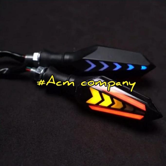 Harga Promo LAMPU SEN SEIN VARIASI BELAKANG LED RUNNING 2MODE AEROX 155 OLD NEW