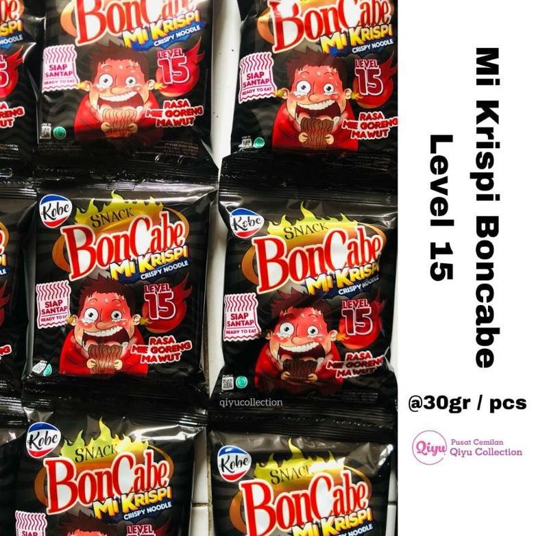 KU09 y-76 Mi Krispi Boncabe Level 15 - Mie Kremes Pedas - Snack Viral - Cemilan Murah Termurah Sale