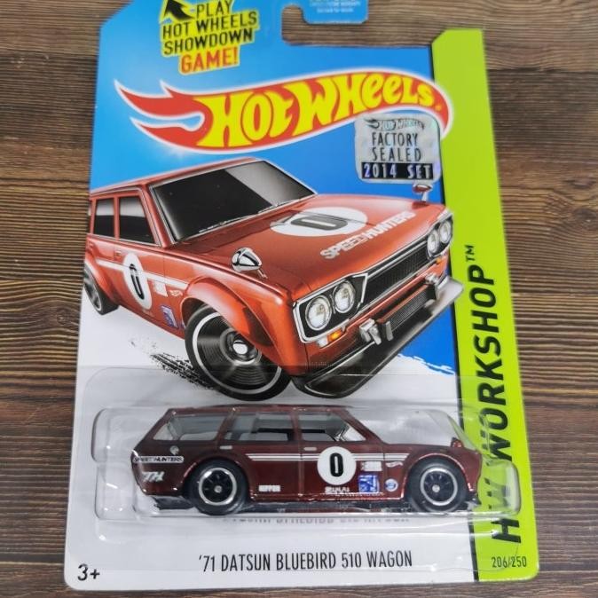 Hot Wheels 71 Datsun Bluebird 510 wagon super treasure Hunt THS FS a
