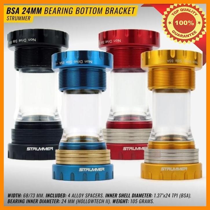 [BAN] BOTTOM BRACKET BB STRUMMER BSA DRAT HT2 SHIMANO MTB ROAD STEEL/CERAMIC