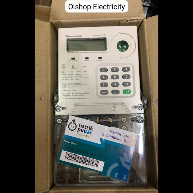 KWH TOKEN PRABAYAR MEREK SMART METER murah