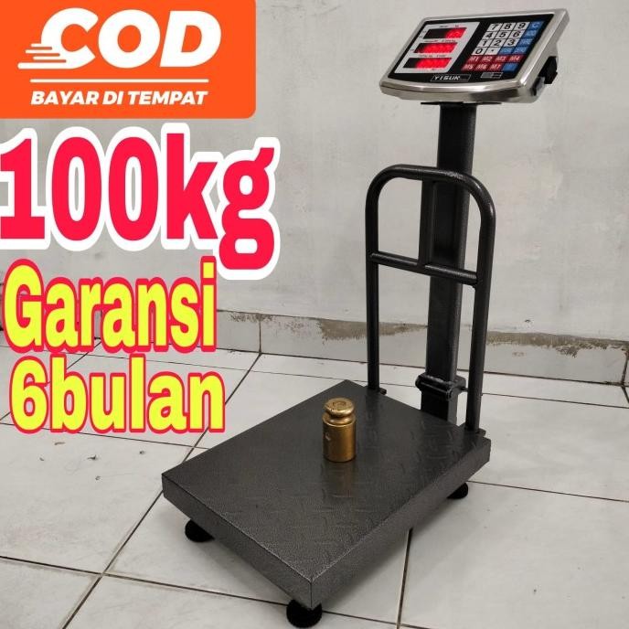 timbangan duduk/lantai digital 100kg murah