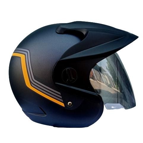 (BLV2) Helm HONDA Terbaru BLUE V2 ORIGINAL AHM