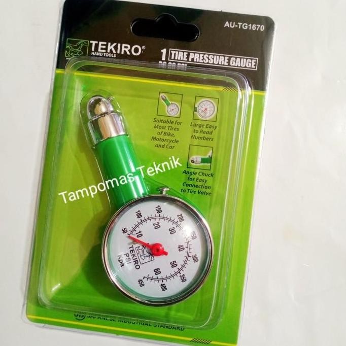 Pengukur Tekanan Ban Tekiro Alat Ukur Ban 0-60psi Psi murah