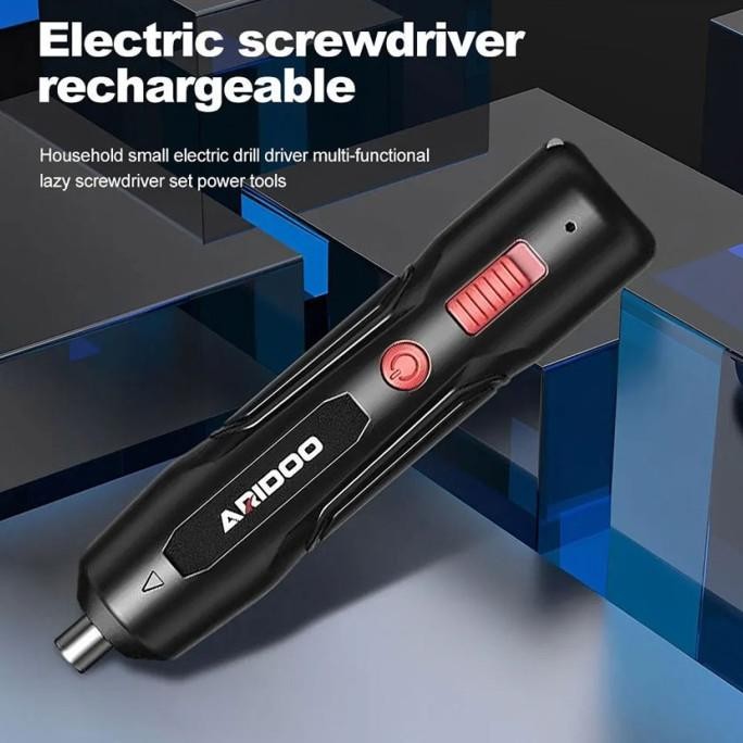 Cordless Screwdriver Mesin Bor Cordless Mini Screwdriver Charger USB murah