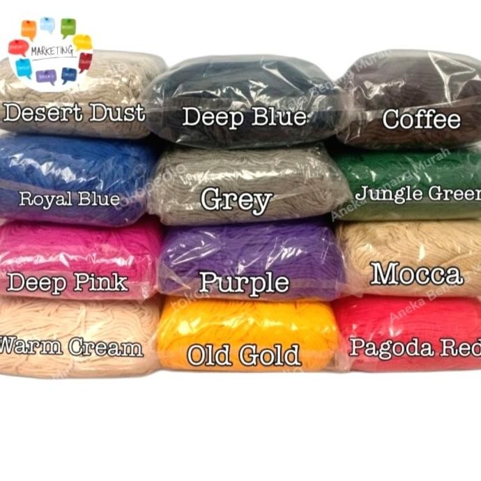 

ready !!! Tali Cord PP / Talikur 3mm / Tali Kur Warna