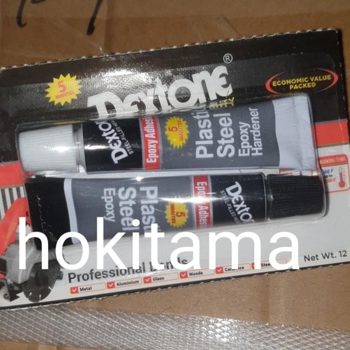 Promo lem dextone lem besi epoxy eco 12gr pack mini lem dexton COD