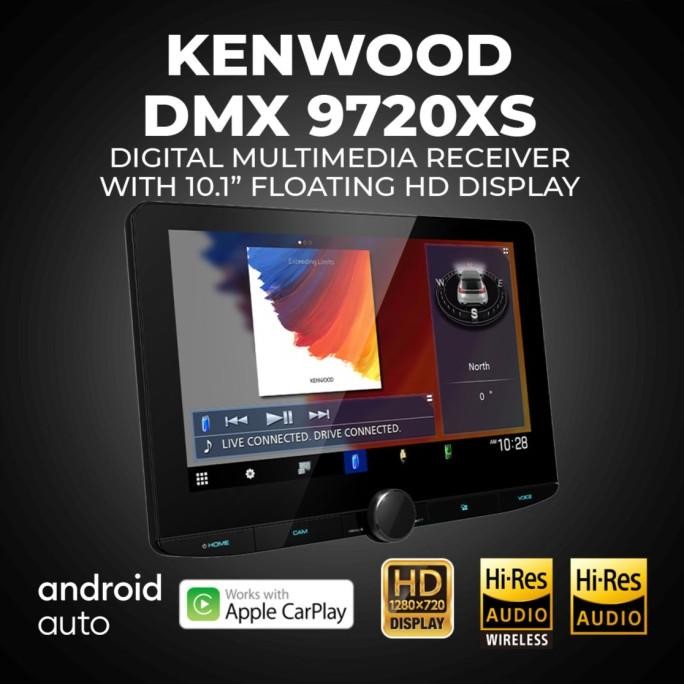 New Headunit Kenwood DMX 9720XS 10" High res