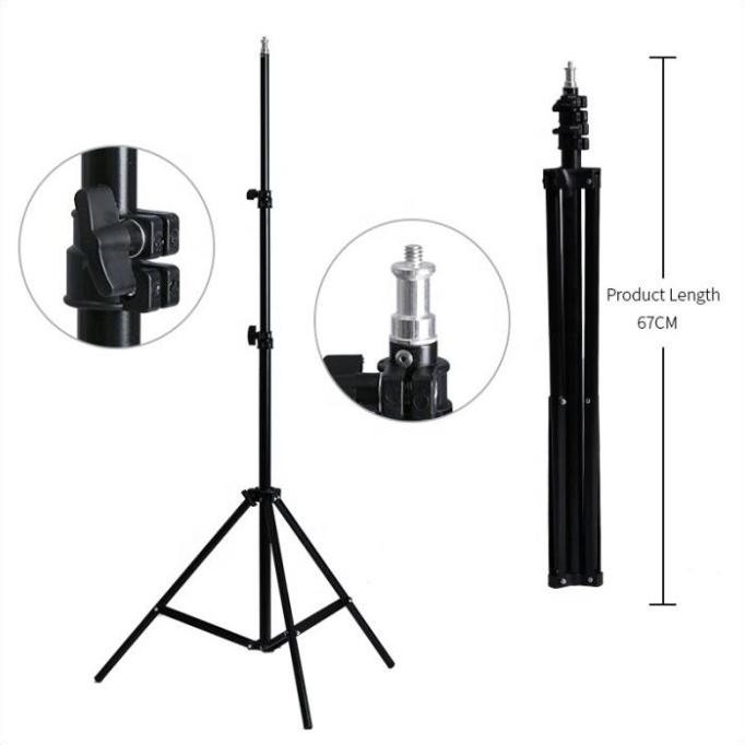 Tripod HP 3121 Panjang 2 Meter Stand Kamera Lampu Tripot Handphone