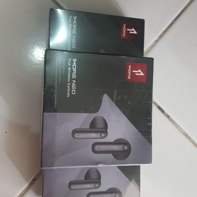 TWS Earphone 1MORE Neo Dual ENC Gaming IPX5 V5.2 Bass headset bluetooth