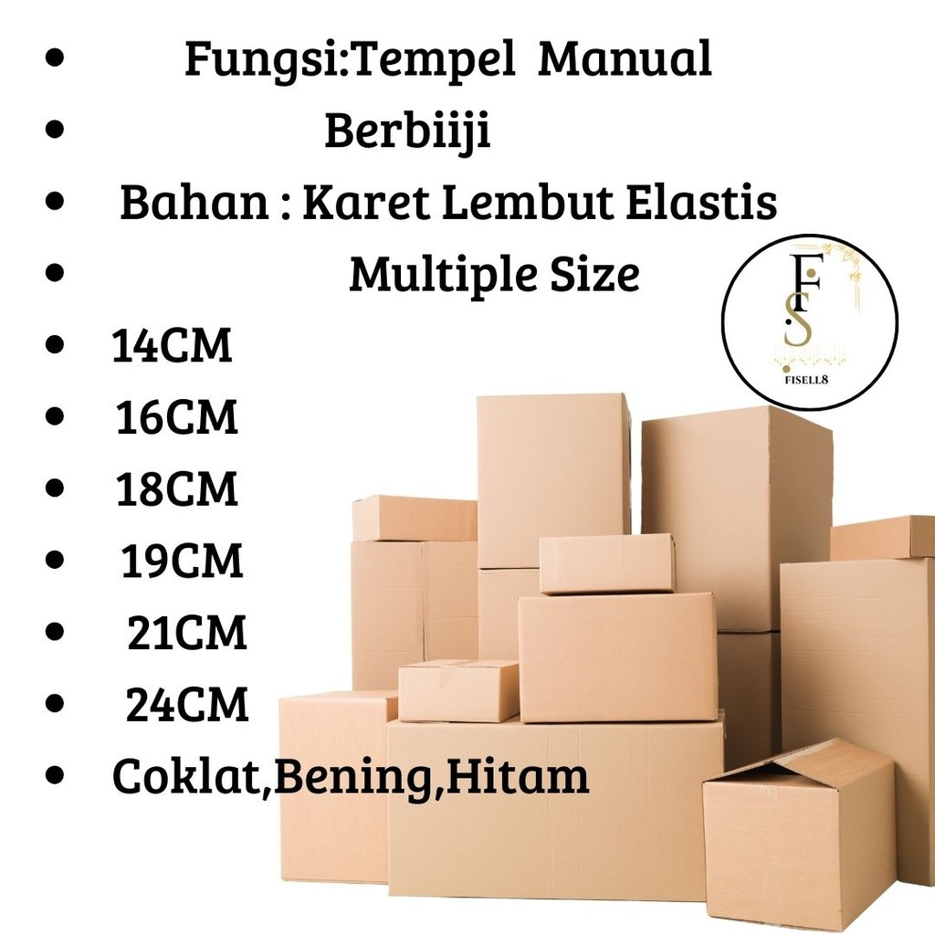 

Kardus Karton box 25x25x5,5 cm Dus Packing Polos