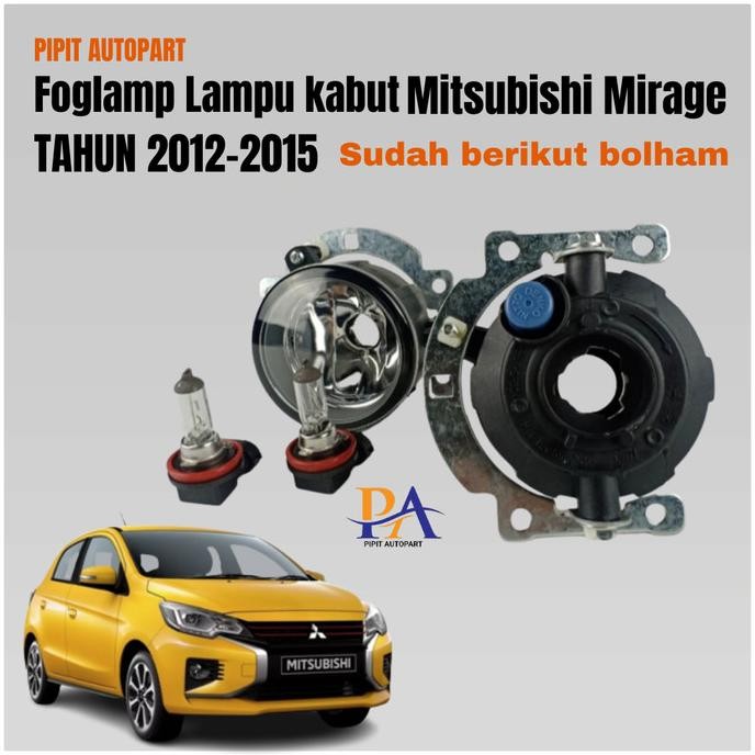 Foglamp Mitsubishi Mirage 2012 2013 2014 2015