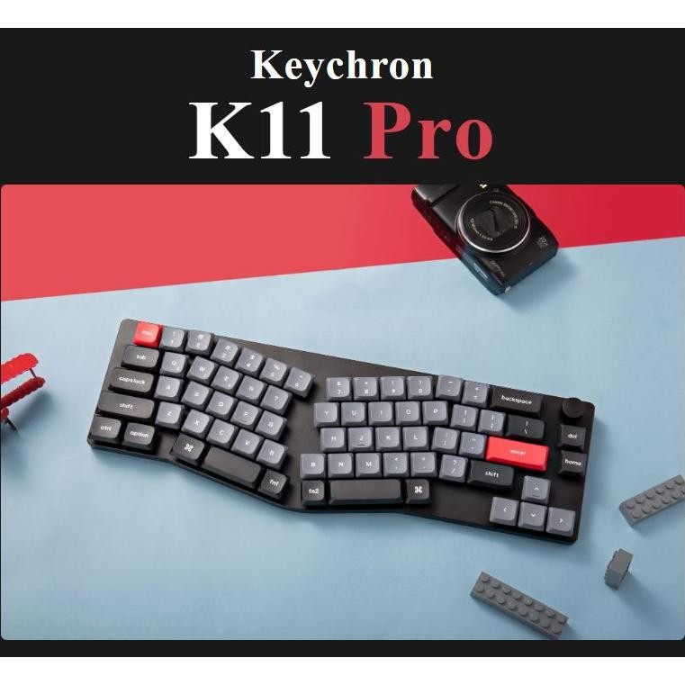 Keychron K11 Pro (Alice Layout) QMK/VIA Low Profile Gateron Hotswap