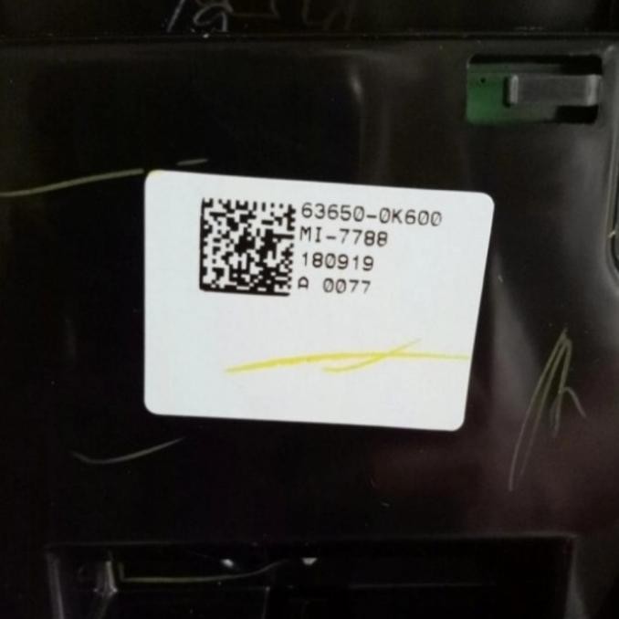 lampu plafon fortuner vrz original