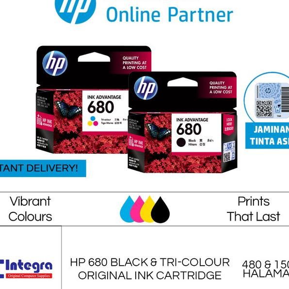 Tinta 680 Cartridge In Tage Printer 2135 3635