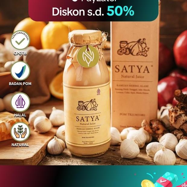 

Atya Natural Ju Bawang Putih Tunggal Jahe Merah Madu Hutan Cua Apel Lemon