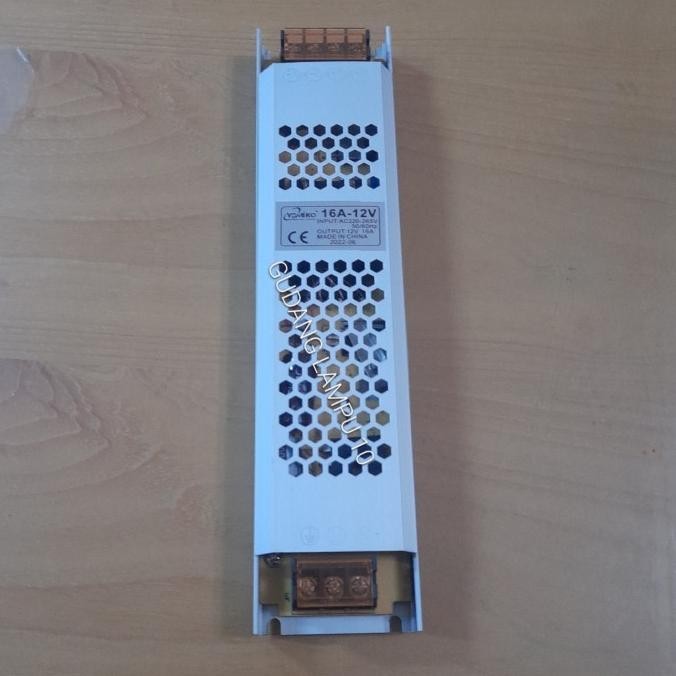 HARGA DISKON Adaptor Slim 16 Ampere 12 Volt