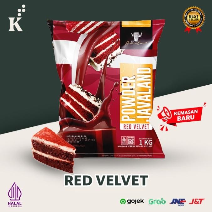 

Spesial Promo/ Bubuk Minuman Bubble Powder Drink Red Velvet Original Javaland 1Kg [Terlaris/Terbaru/Recommended]
