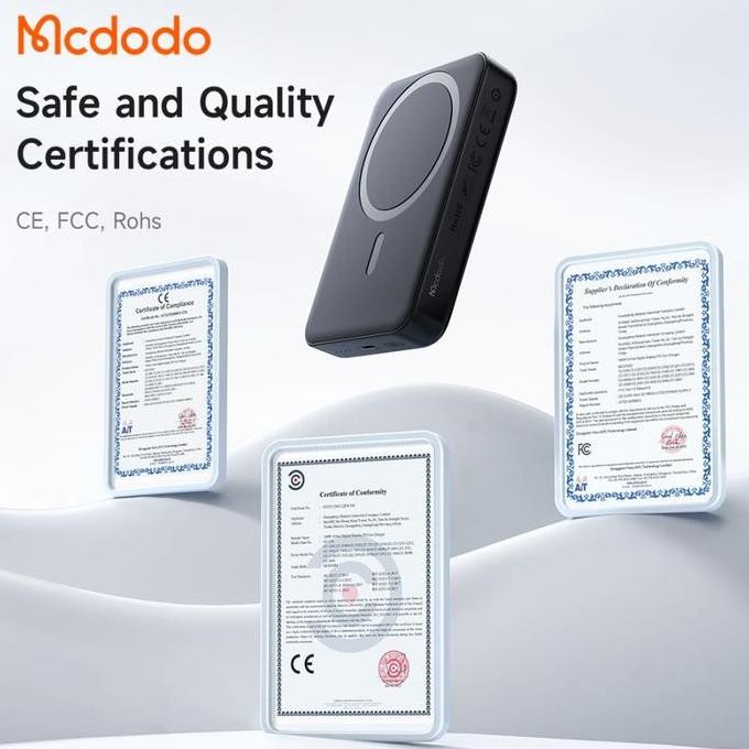 Mcdodo PB Magsafe Magnetic Powerbank Wireless 20W Fast Charging PD