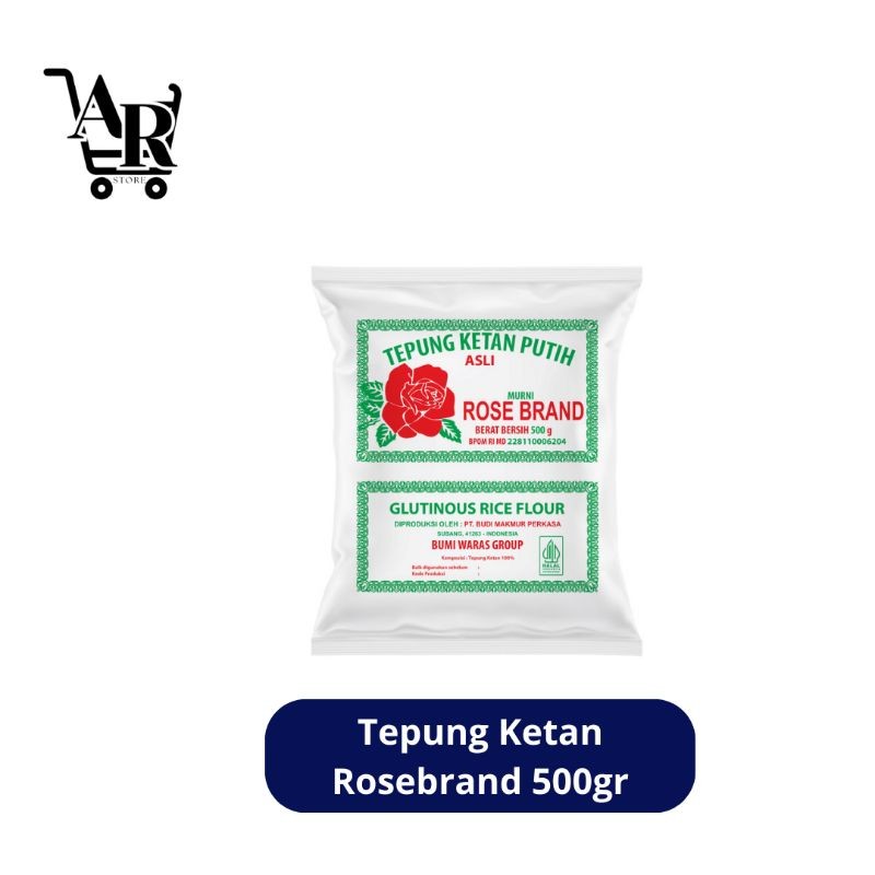 

Tepung Ketan Rosebrand 500gr