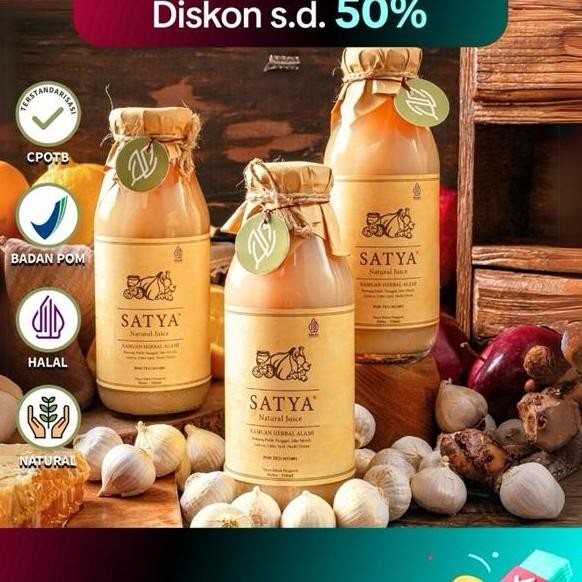 

Paet 3 Botol Atya Ju Bawang Putih Tunggal Jahe Merah Madu Hutan Cua Apel Lemon Udah Bpom Tr Natural Dan Aman