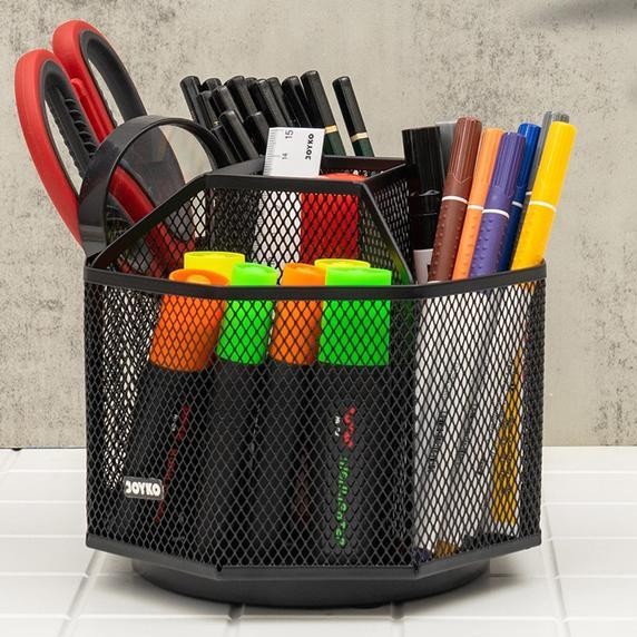 

Joyo De Et 360 Tationery Tand Table Tempat Alat Tuli Bia Diputar Meja D60